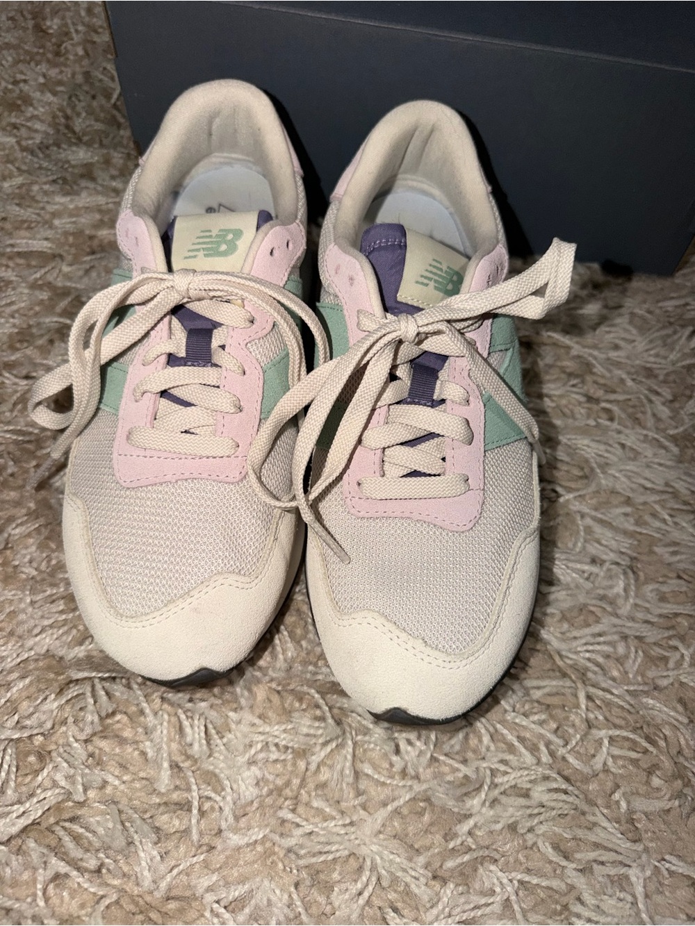 New Balance 237 multi coloured trainers